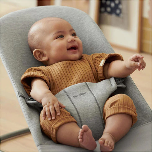 BabyBjörn Baby Bouncers BLISS 3D Jersey, Light Grey